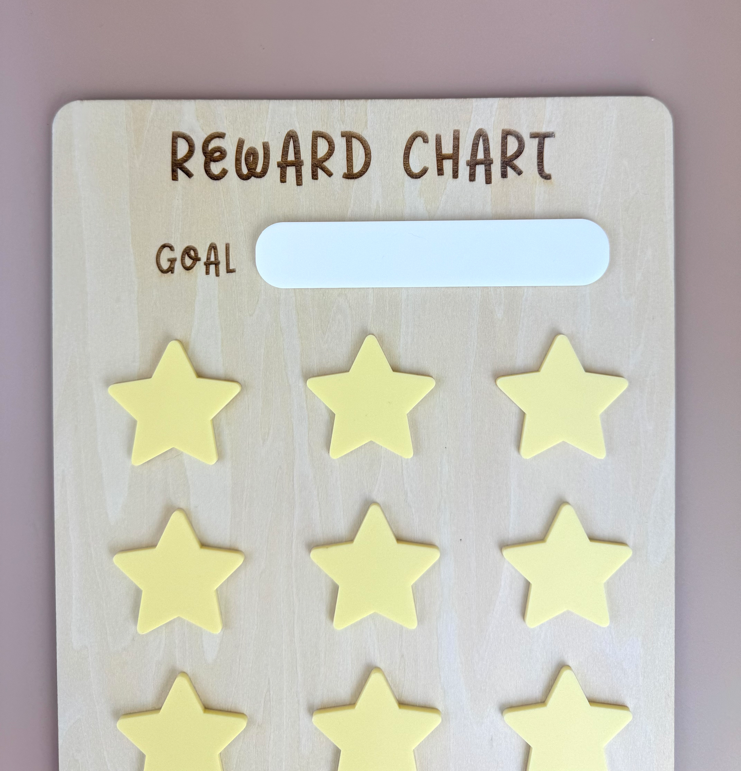 Reward Chart - Reusable Star Chart