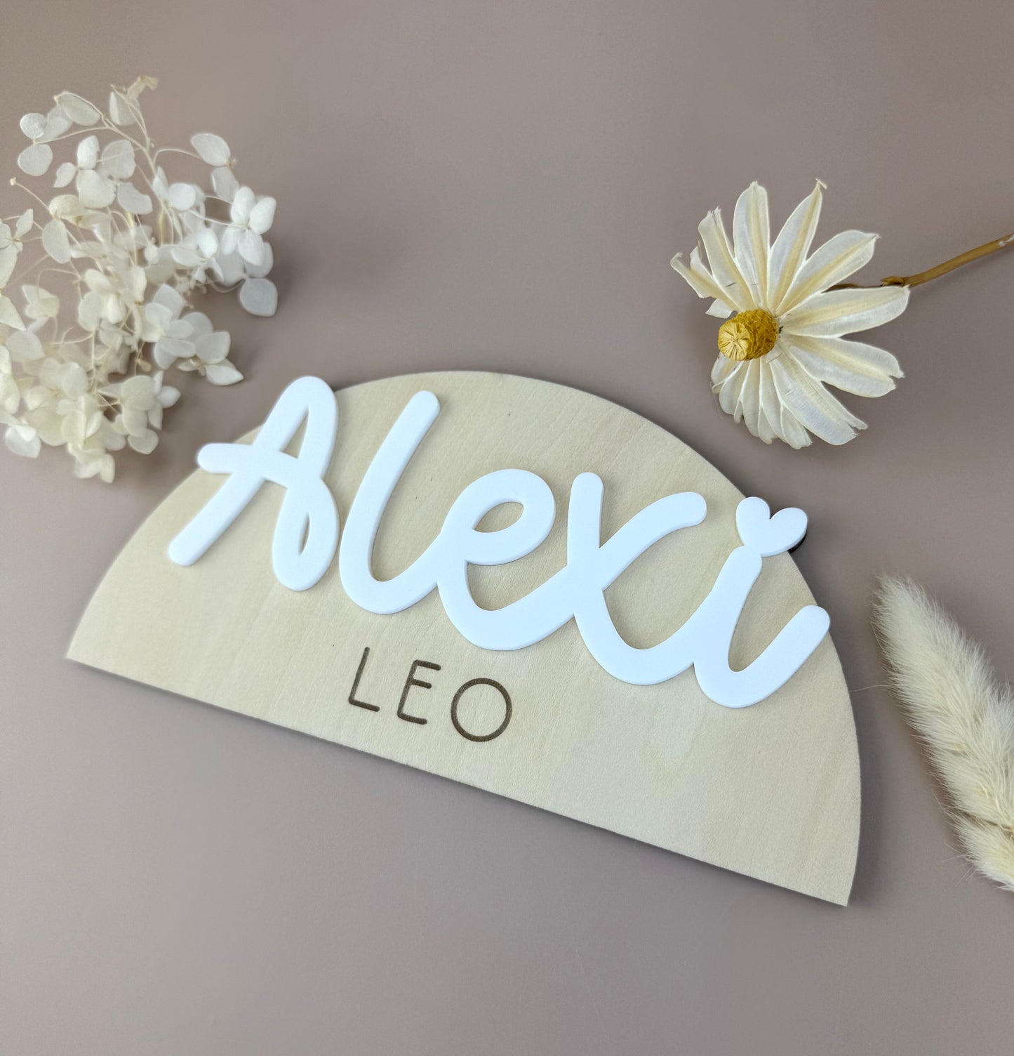 Arch Custom Name Door Sign