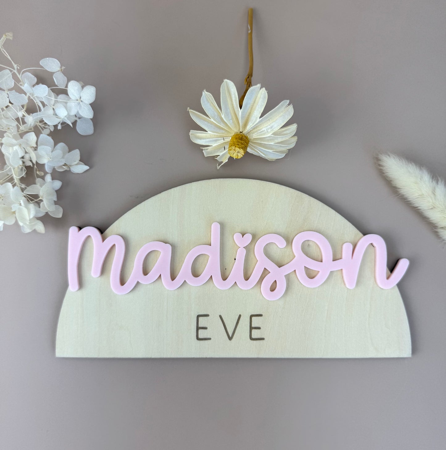 Arch Custom Name Door Sign