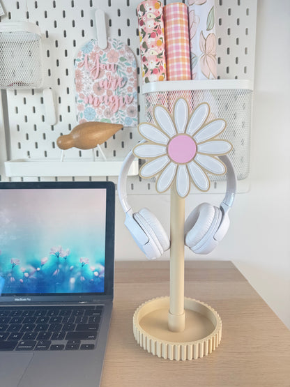 Headphone Stand Organiser - Flower