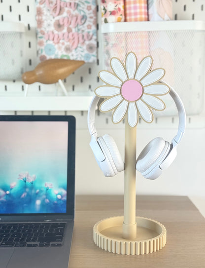 Headphone Stand Organiser - Flower