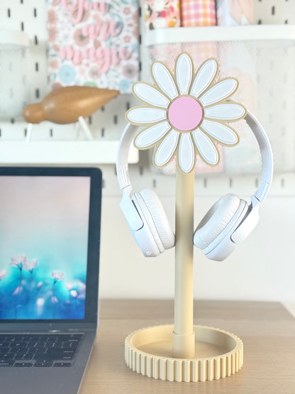 Headphone Stand Organiser - Flower