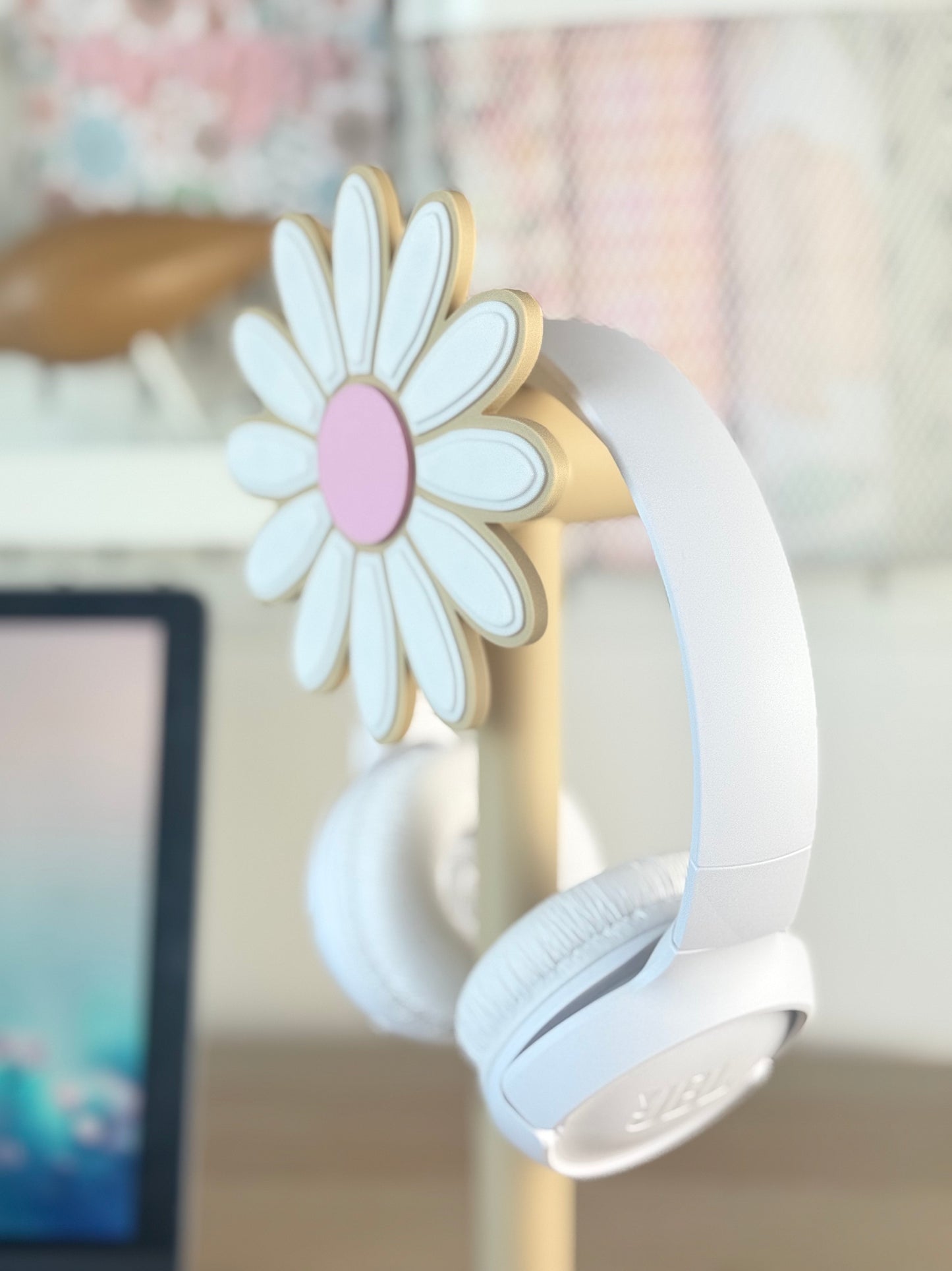 Headphone Stand Organiser - Flower
