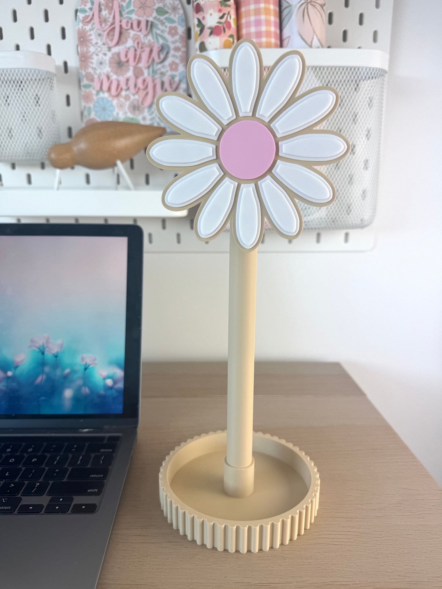Headphone Stand Organiser - Flower
