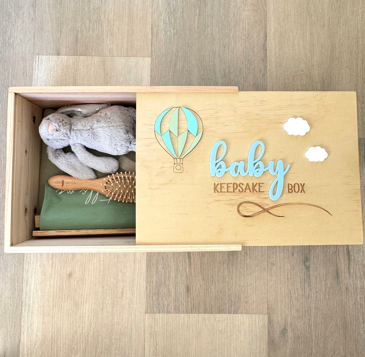 Baby Keepsake Box - Hot Air Balloon