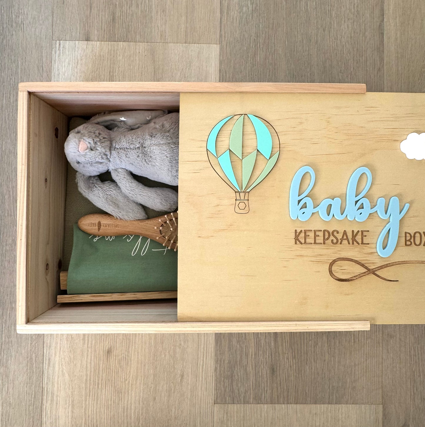 Baby Keepsake Box - Hot Air Balloon