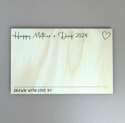 Mother's Day Drawing Plaque