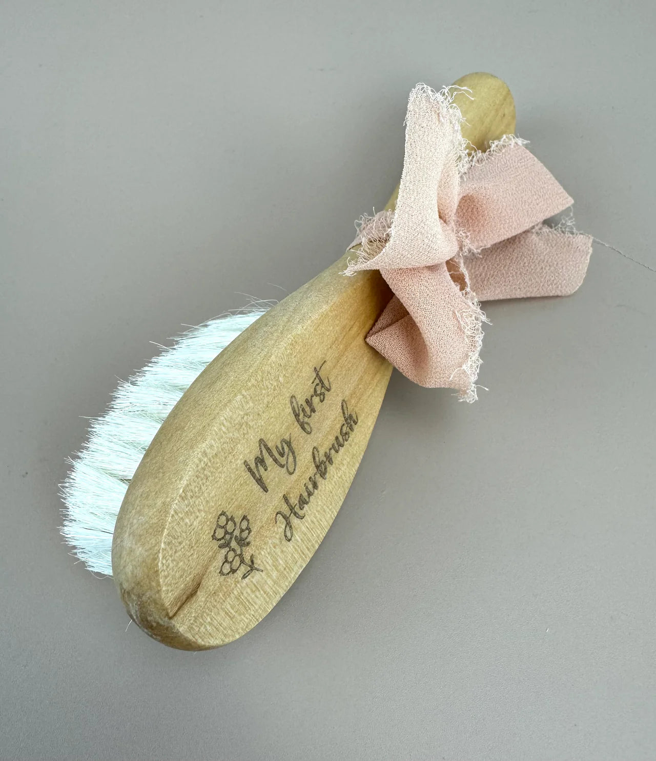 My First Hairbrush - Wooden Baby Brush