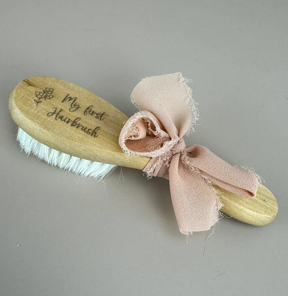 My First Hairbrush - Wooden Baby Brush