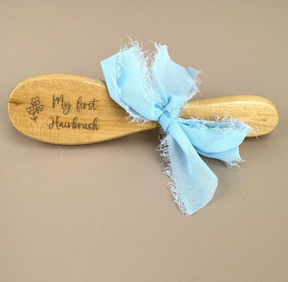 My First Hairbrush - Wooden Baby Brush