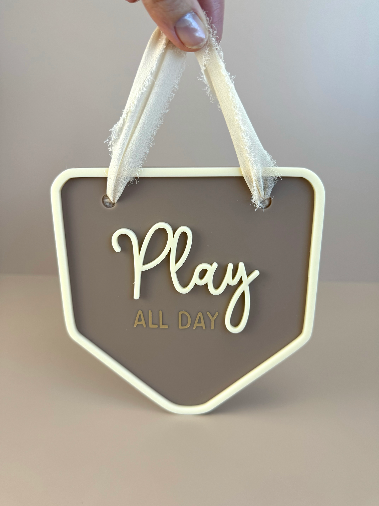 Decor Wall Banner - Play all day