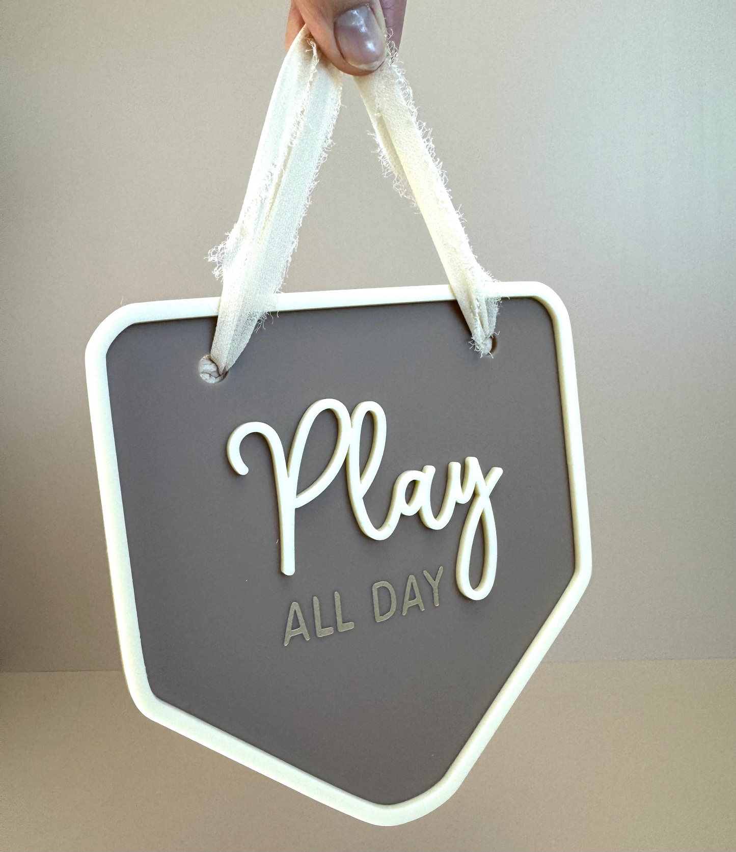 Decor Wall Banner - Play all day