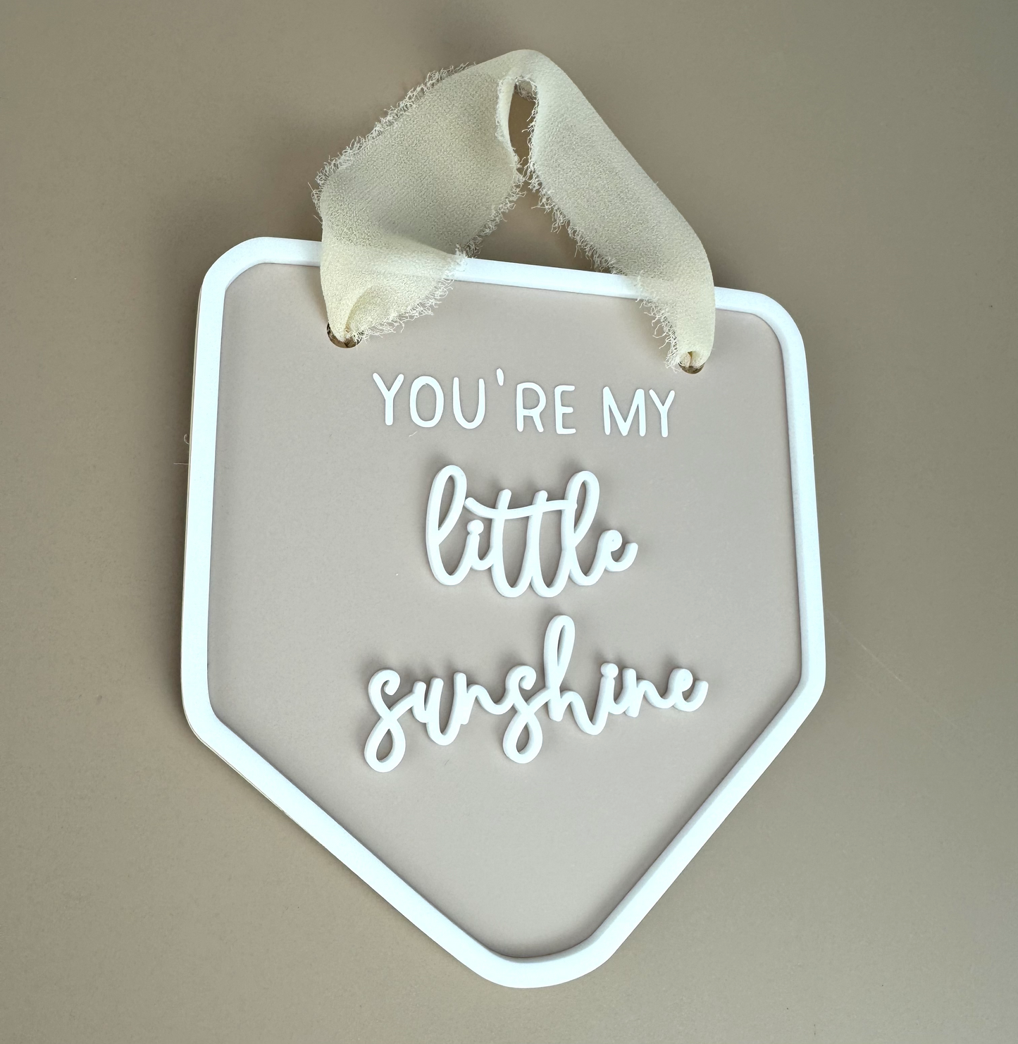 Decor Wall Banner - You're my little Sunshine