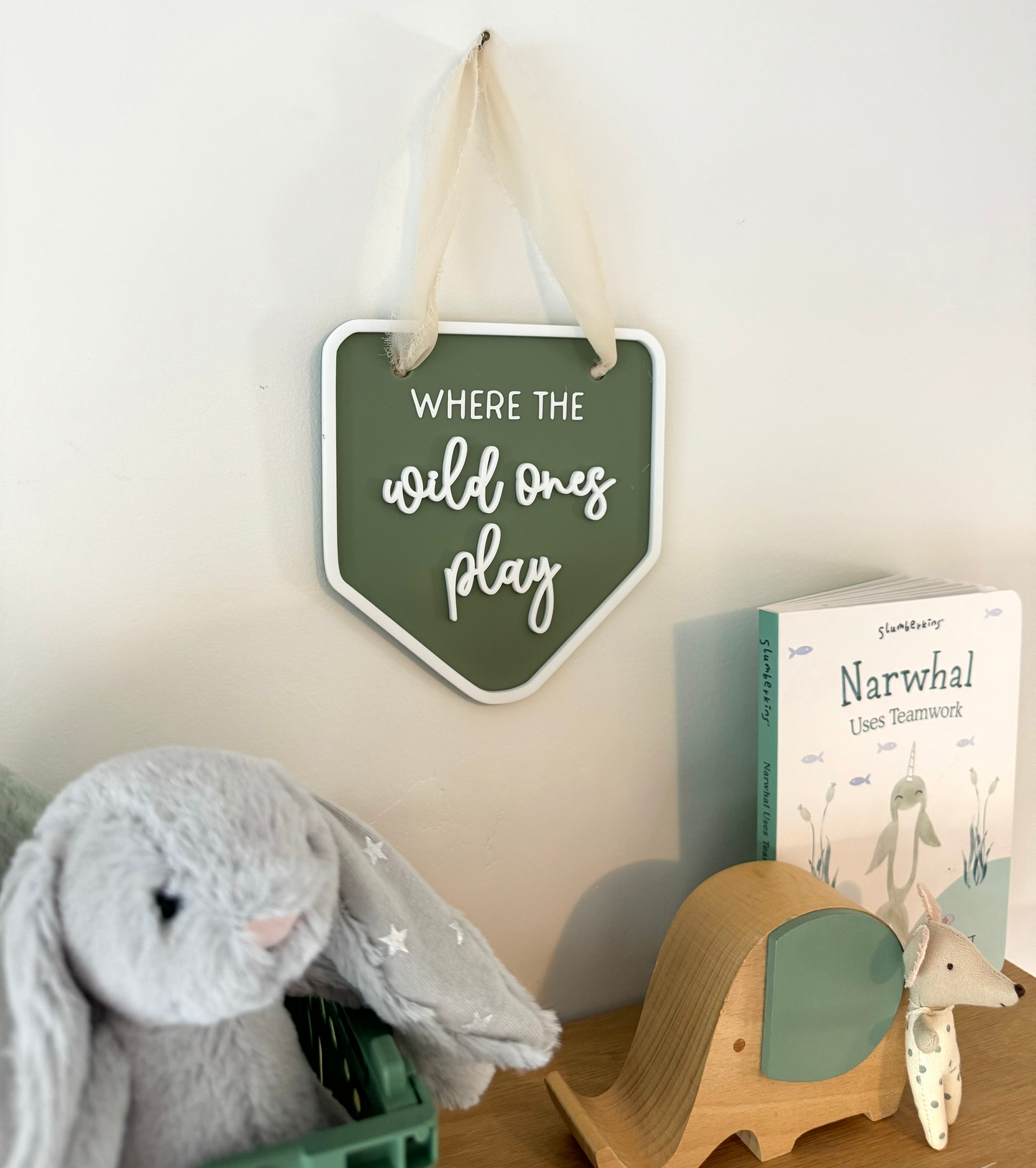 Decor Wall Banner - Where the wild ones play