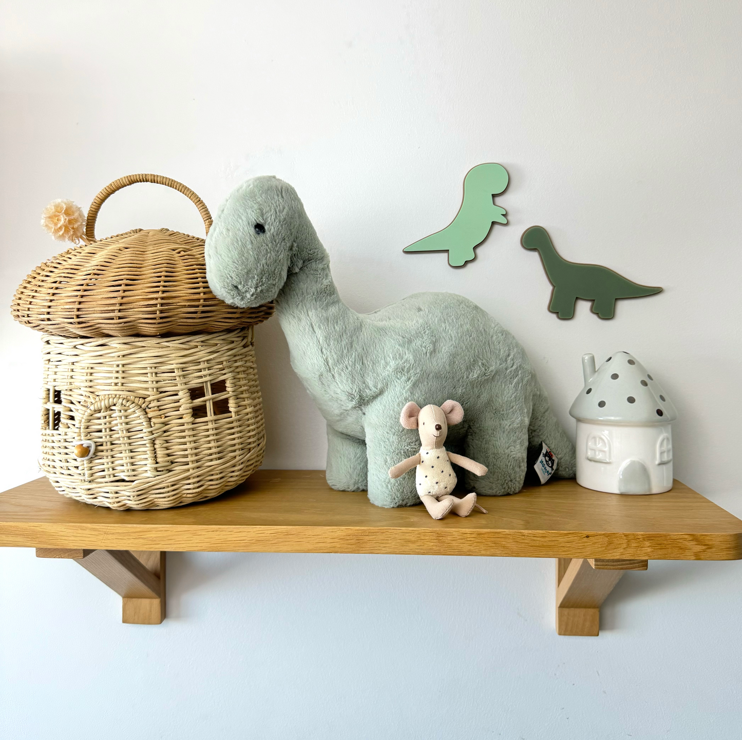 Acrylic Decor Shapes - Dino Duo