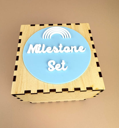 Blue Rainbow Milestone Disc Set