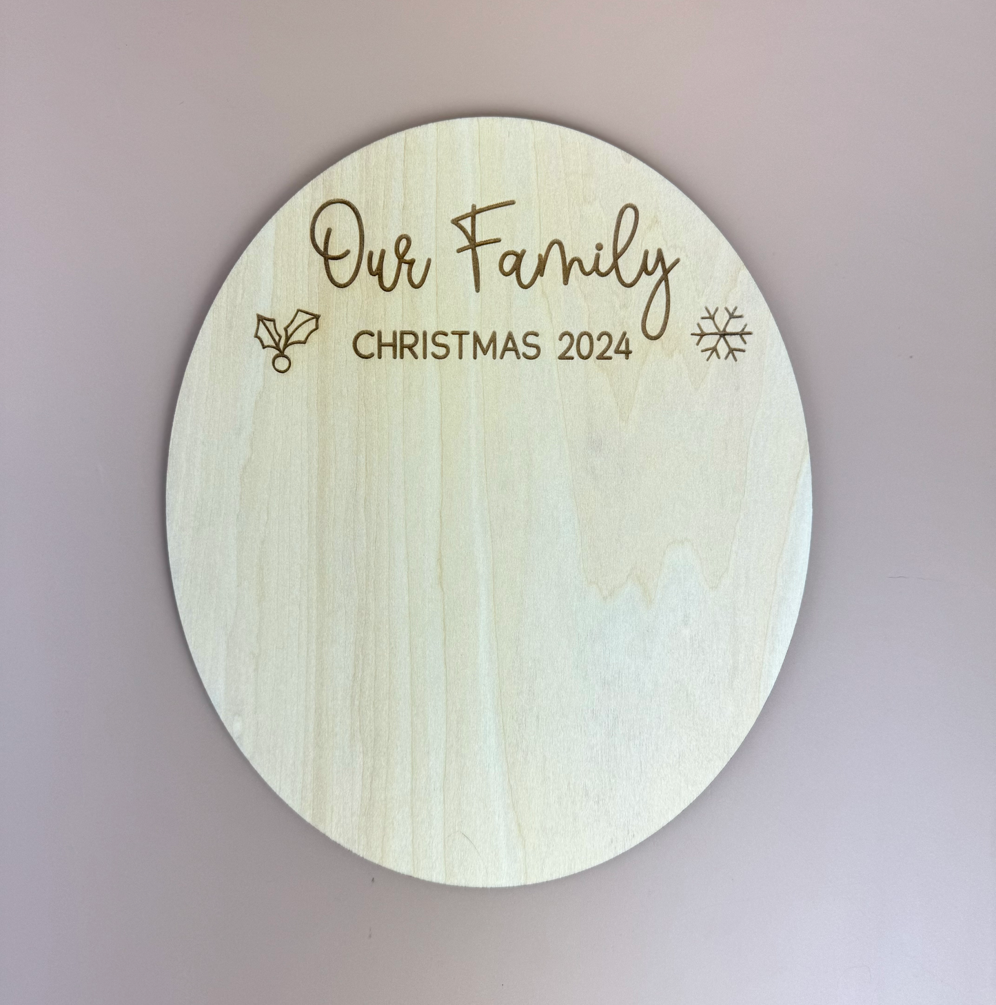 Our Family - Handprints - Christmas 2024