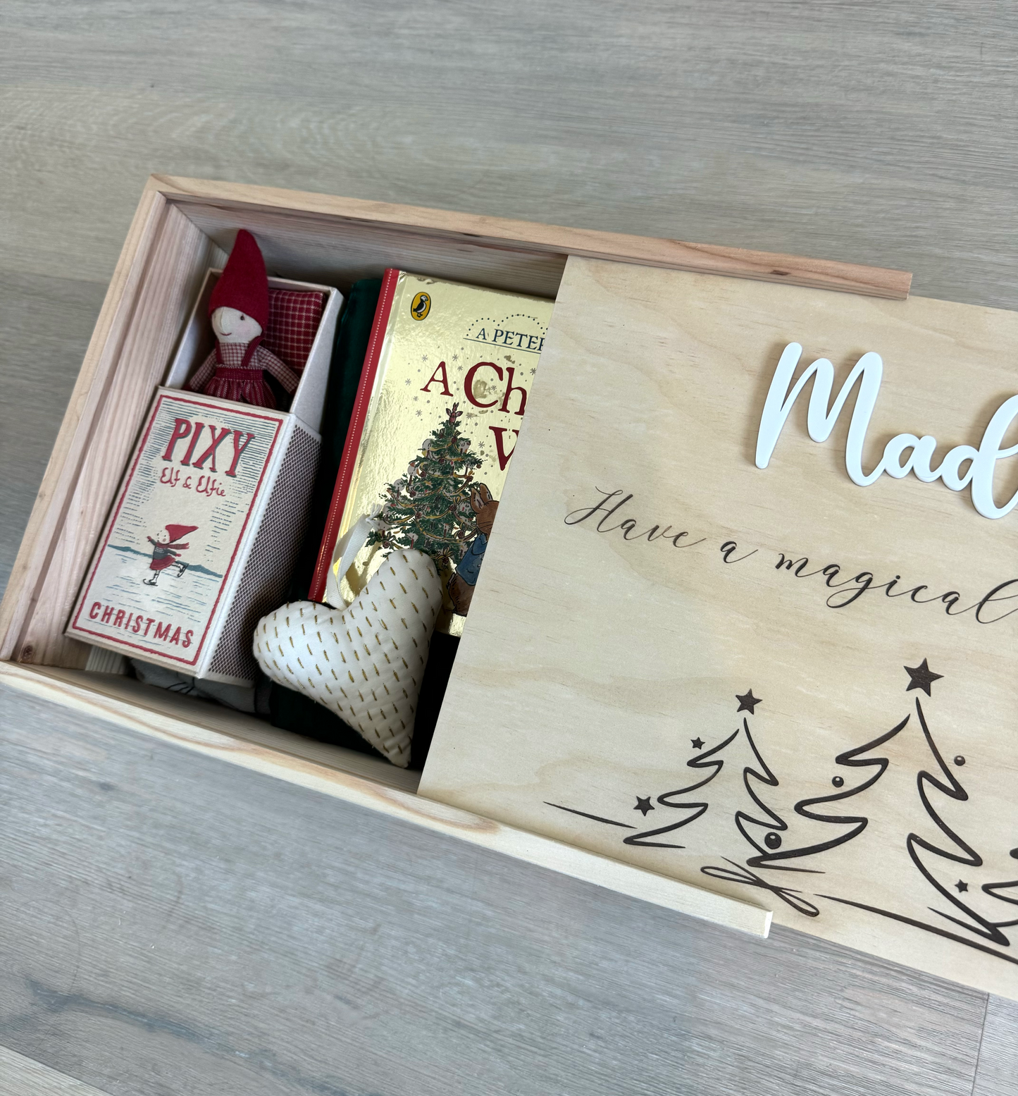 Personalised Christmas Eve or December 1st Box