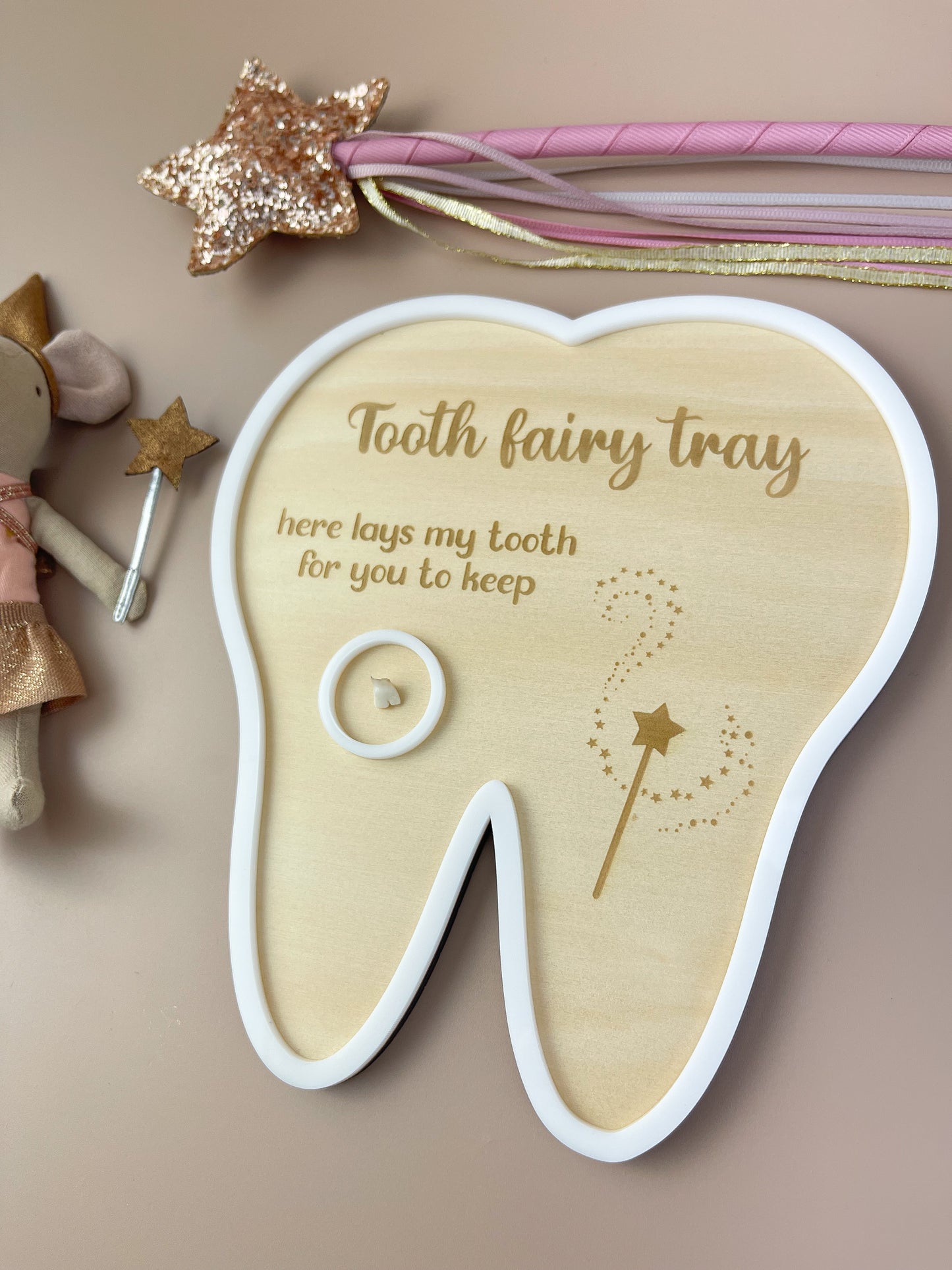 Tooth Fairy Tray Keepsake