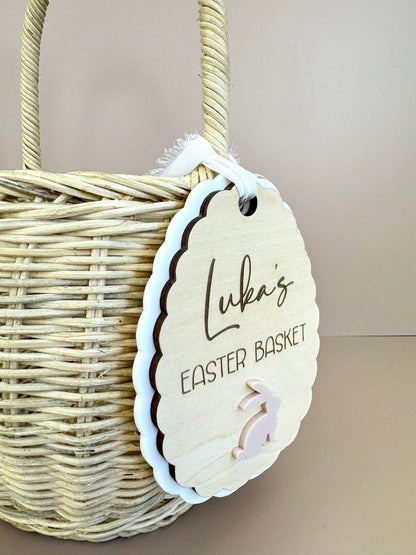 Custom Easter Basket Name Tag