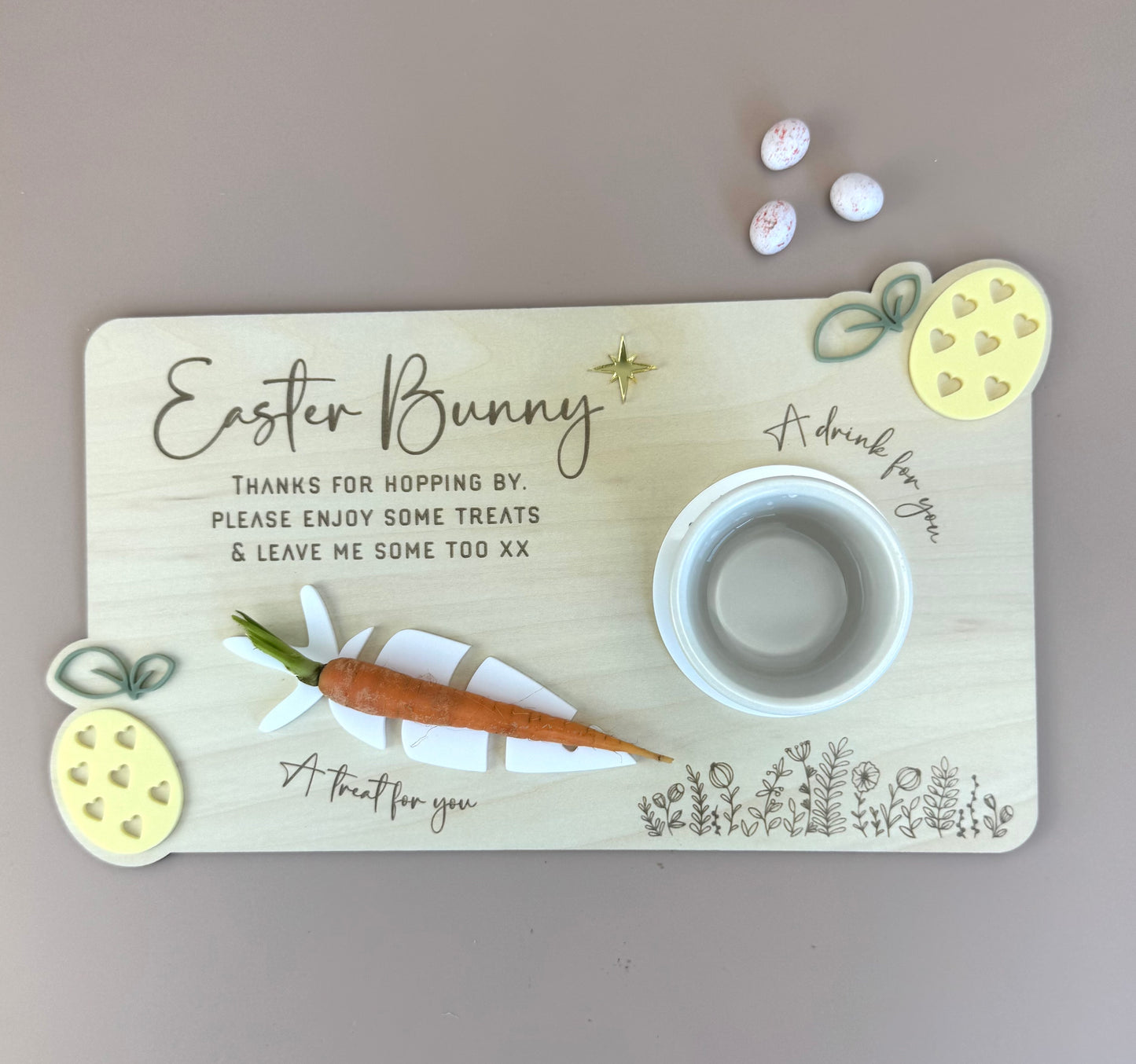 Luxe Easter Bunny Tray